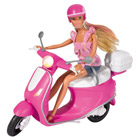 Lolly et son scooter