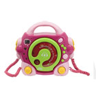 Lecteur CD 2 micros Rose