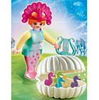 4813-Sirène Avec Bébés Hippocampes