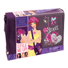 Sac fourre-tout violet "I am sweet"