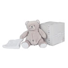 Ourson avec mouchoir blanc
