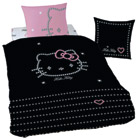 Housse de couette et taie Hello Kitty