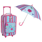 Valise et parapluie