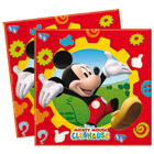 16 Serviettes Mickey