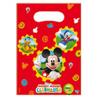 6 Sacs cadeau anniversaire Mickey Mouse