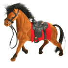 Cheval en floque
