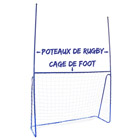 Cage 2 en 1 Foot et Rugby