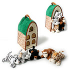 Maison 5 animaux sauvages