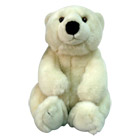 Ours blanc assis
