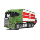 Camion transport Scania et son chariot élévateur