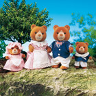 Famille ours roux Sylvanian