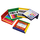 Coffret de coloriage 4 étages 72 Pièces 