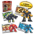 Gormiti TV3 - 4 figurines  + cartes
