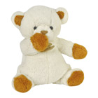 Peluche Ours Chocolat Blanc 