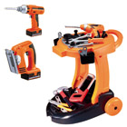 Lot chariot de bricolage et 2 outils électroniques