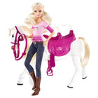 Barbie et son Cheval Trotteur