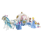 Calèche de Cendrillon et la mini princesse