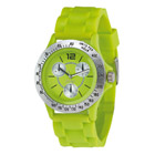 Montre X-Time Verte Anis et Bracelet PU