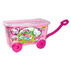 Coffre de briques à roulettes Hello Kitty