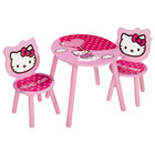 Table et 2 chaises Hello Kitty