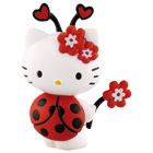 Figurine Hello kitty coccinelle 