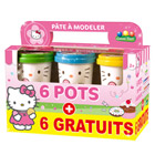 Pâte à modeler Hello-Kitty 12 pots