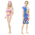 Barbie+Ken plage