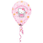 Ballon hélium Hello Kitty Happy Birthday