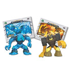 Blister de 2 figurines avec leur carte