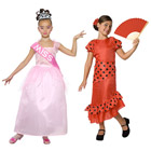 Coffret de 2 costumes filles taille  7 à 9 ans 