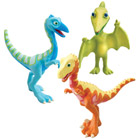 Pack de 3 Dinosaures
