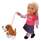 Poupée avec son chien