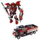 Kre-o transformers sentinel Prime Fire Truck