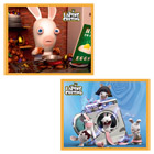 Puzzle 100 pièces Lapins Crétins