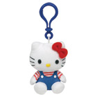 Porte Cles Hello-Kitty Bleu