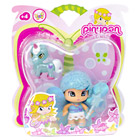 Pinypon Fée Pailletée Bleu et sa Licorne Bleu