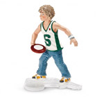 Garcon Jouant avec un Frisbee