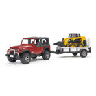 Jeep avec Remorque + Chargeur