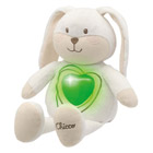Peluche lapin tendre amour