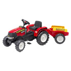 Tracteur Farm et sa remorque