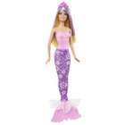 Barbie Sirène Blonde et violette