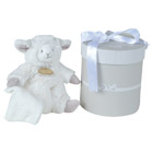 Doudou et cie - Pantin Agneau avec doudou