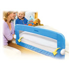 Barrière de lit souple universelle bleue 