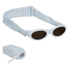 Lunettes bandeau bleu 
