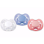 Lot de 2 Sucettes aérées silicone 0/6 Mois