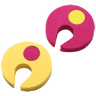 Bloque porte en mousse