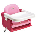 Réhausseur de chaise avec tablette Rose Babymoov