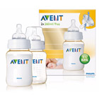 Lot de 2 biberons 260 ml 