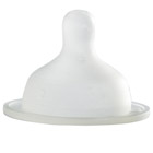 2 tétines silicone Biboz taille 1