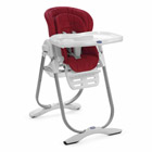 Chaise Haute Polly Magic Scarlet